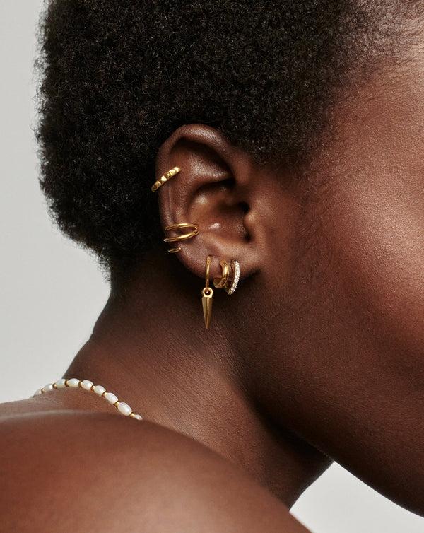Missoma Claw Lacuna Gold Ear Cuff UK