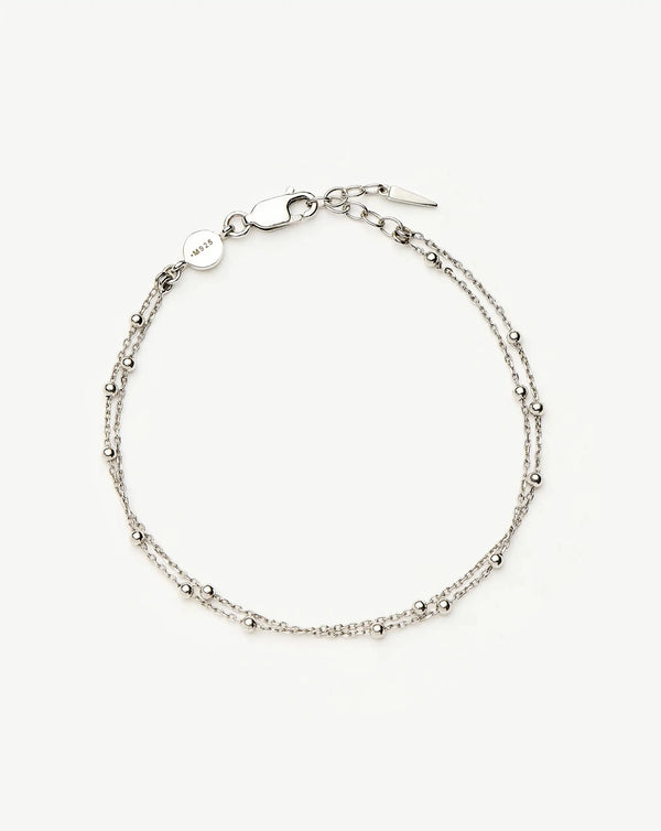 missoma Double Chain Bracelet UK
