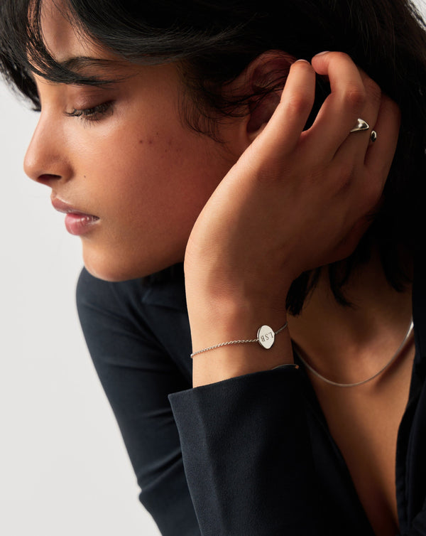 Missoma Engravable Round Bracelet UK