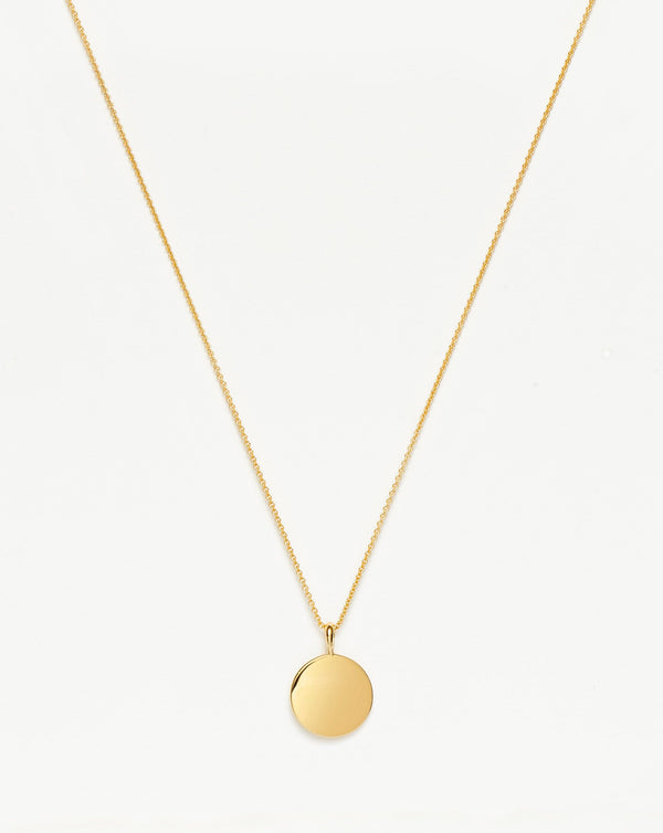 missoma Engravable Round Necklace UK