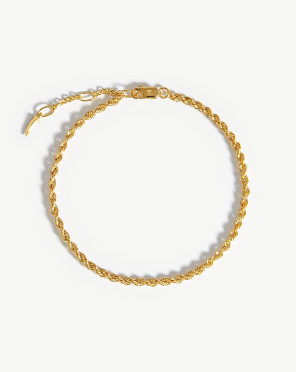 missoma Fine Classic Rope Chain Bracelet