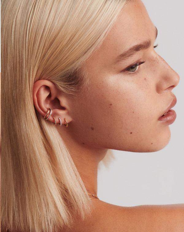 Missoma Fine Classic Single Mini Hoop Earring