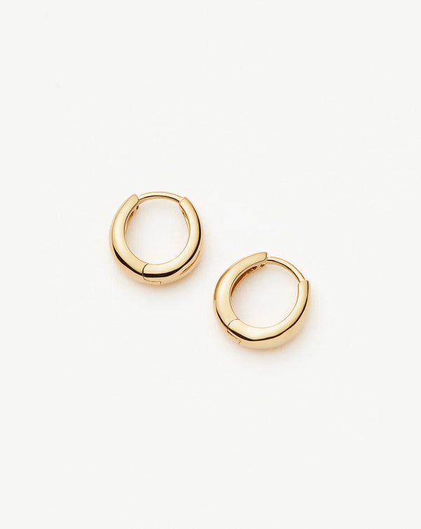 Missoma Fine Dome Huggies | 14ct Solid Gold