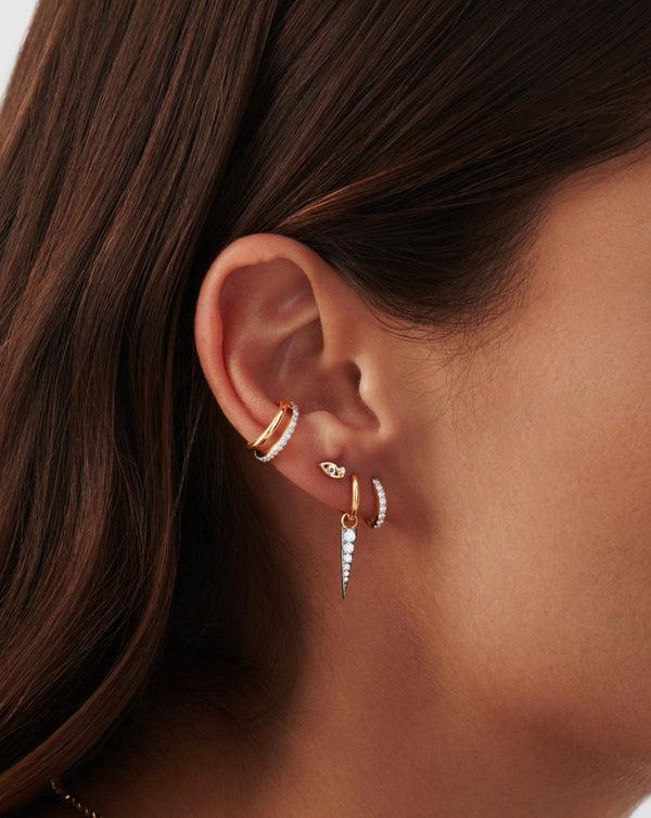 Missoma Fine Evil Eye Single Stud Earring