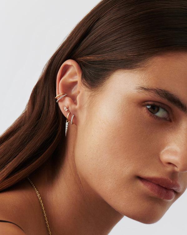 Missoma Fine Evil Eye Single Stud Earring