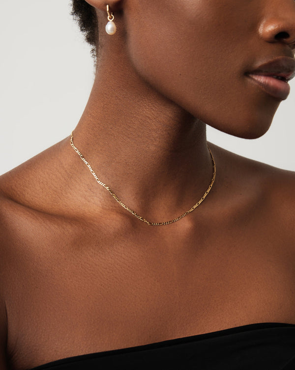 Missoma Fine Figaro Chain Necklace UK