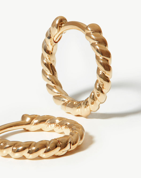 Missoma Fine Rope Huggies UK