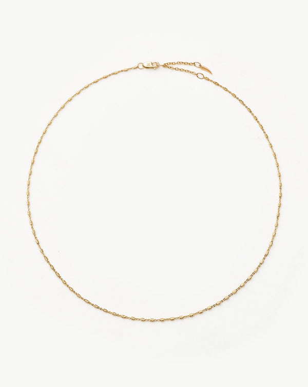missoma Fine Vervelle Chain Choker UK