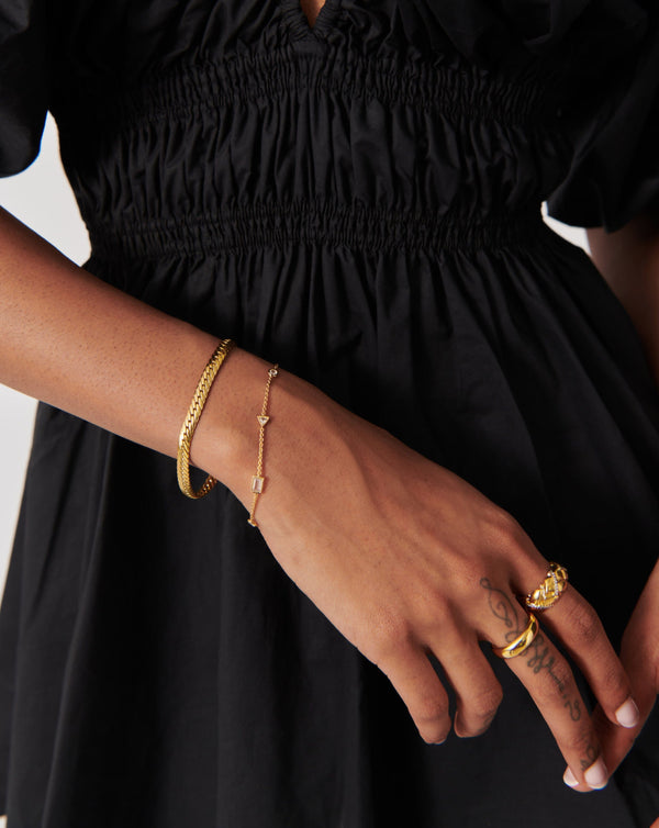 Missoma Floating Stone Charm Bracelet UK