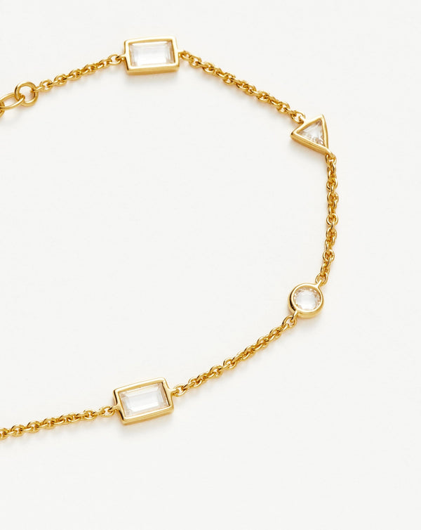 Missoma Floating Stone Charm Bracelet UK