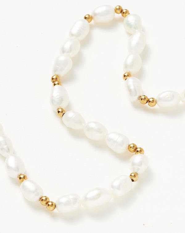 Missoma Good Vibes Pearl Choker UK