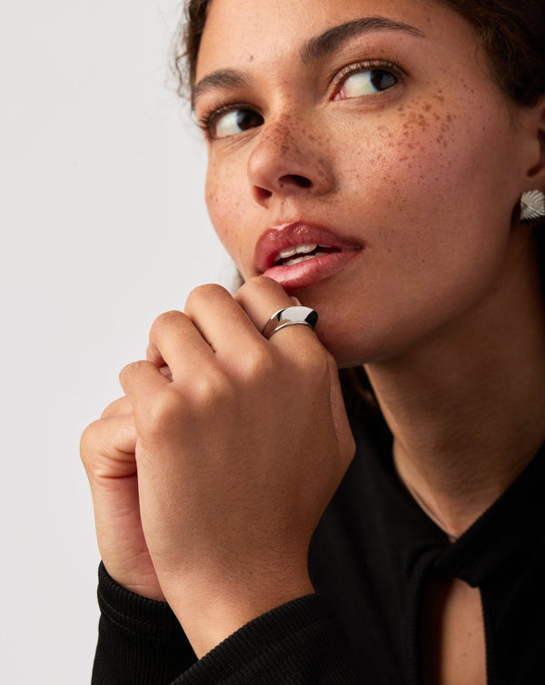 Missoma Hera Dome Stacking Ring | Sterling Silver