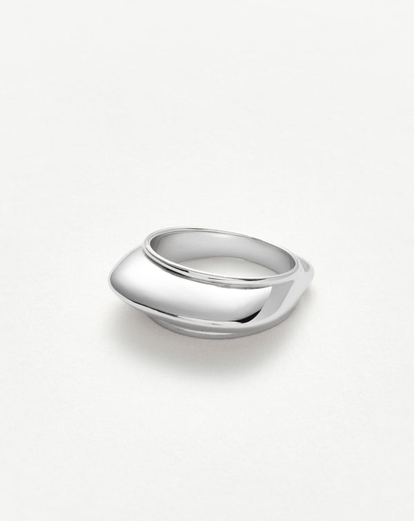 Missoma Hera Dome Stacking Ring | Sterling Silver