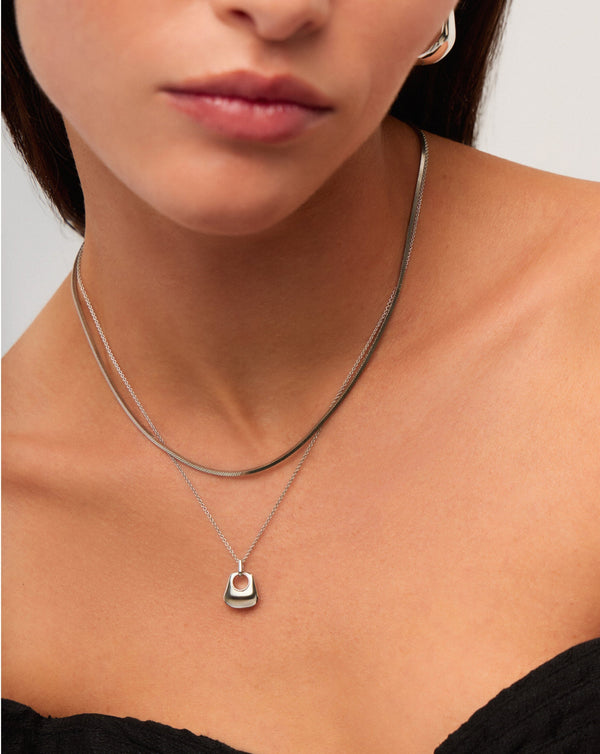 Missoma Hera Ridge Mini Pendant Necklace