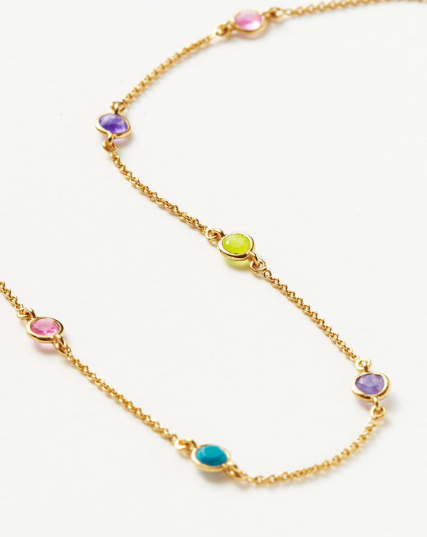 Missoma Hot Rox Multi Gemstone Choker UK