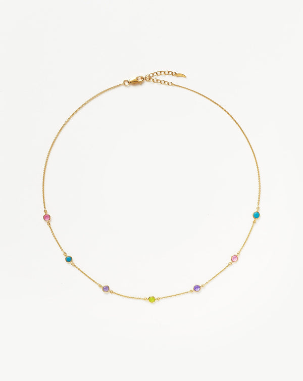 missoma Hot Rox Multi Gemstone Choker UK