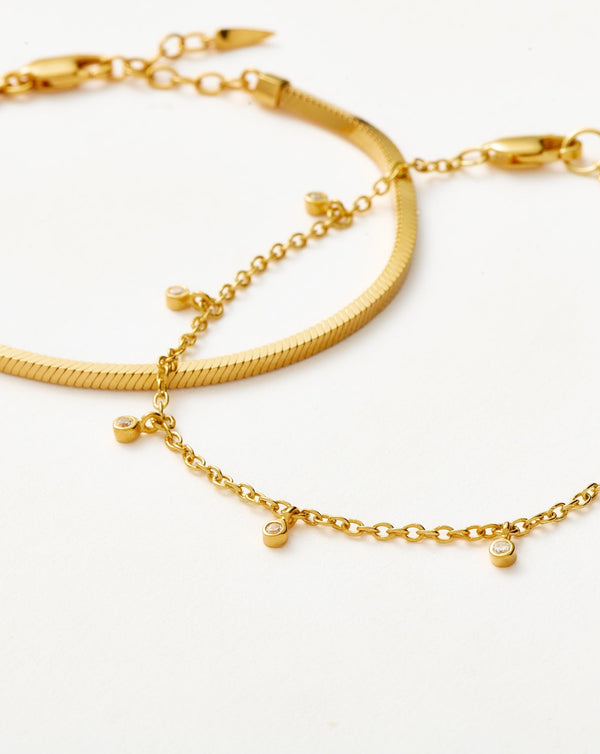 Missoma Interstellar Chain Bracelet Set