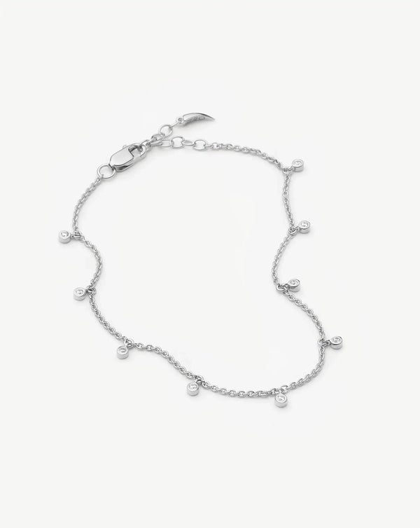 Missoma Interstellar Drop Bracelet | Silver Plated