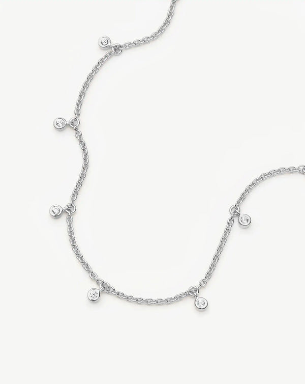 Missoma Interstellar Drop Bracelet | Silver Plated