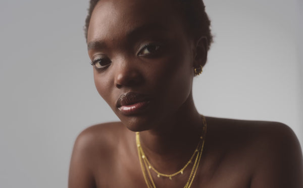 Missoma Interstellar Drop Gold Choker UK