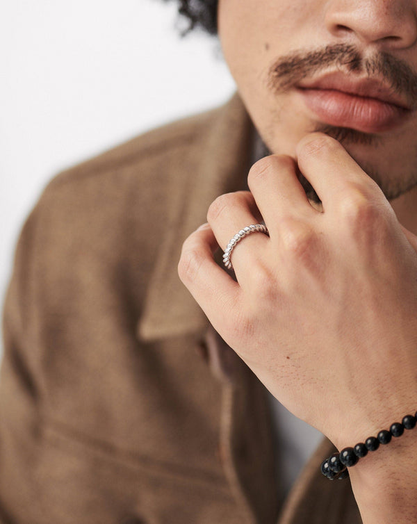 Missoma Lasso Stacking Ring | Sterling Silver