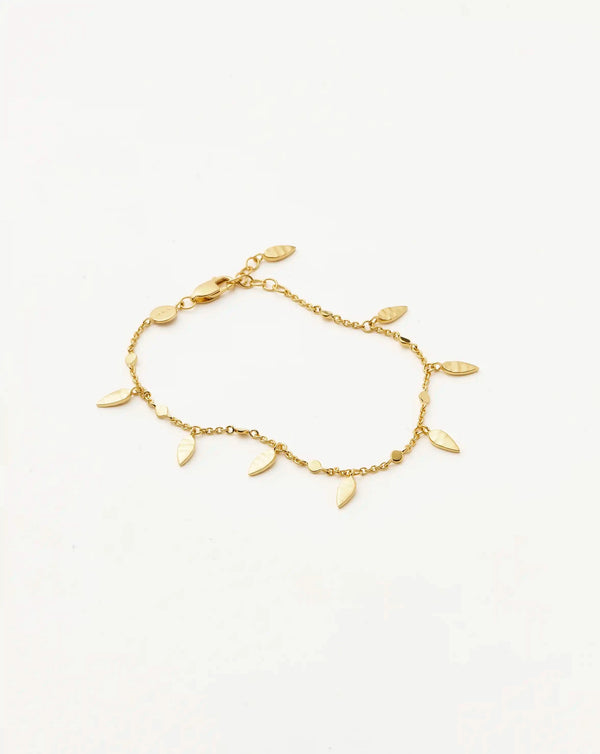 Missoma Leaf Bracelet | Gold UK