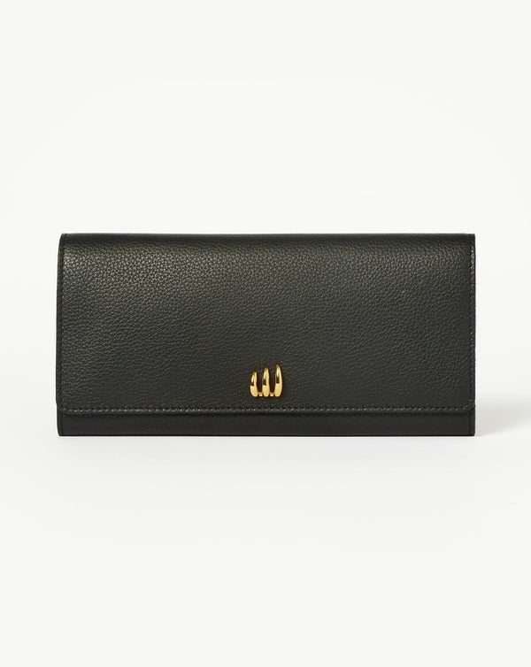 missoma Leather Jewellery Roll | Onyx Black