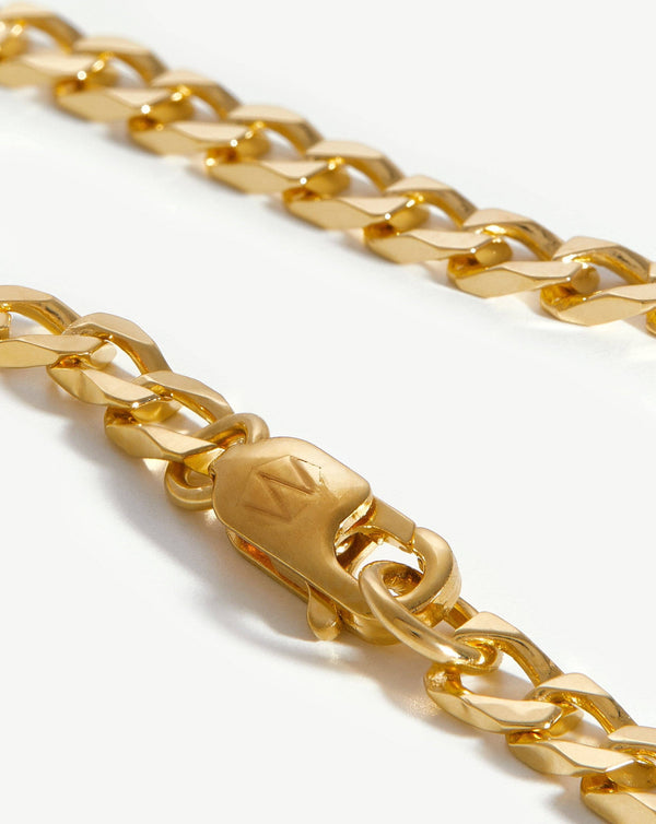 Missoma Lucy Williams Flat Curb Chain Bracelet UK