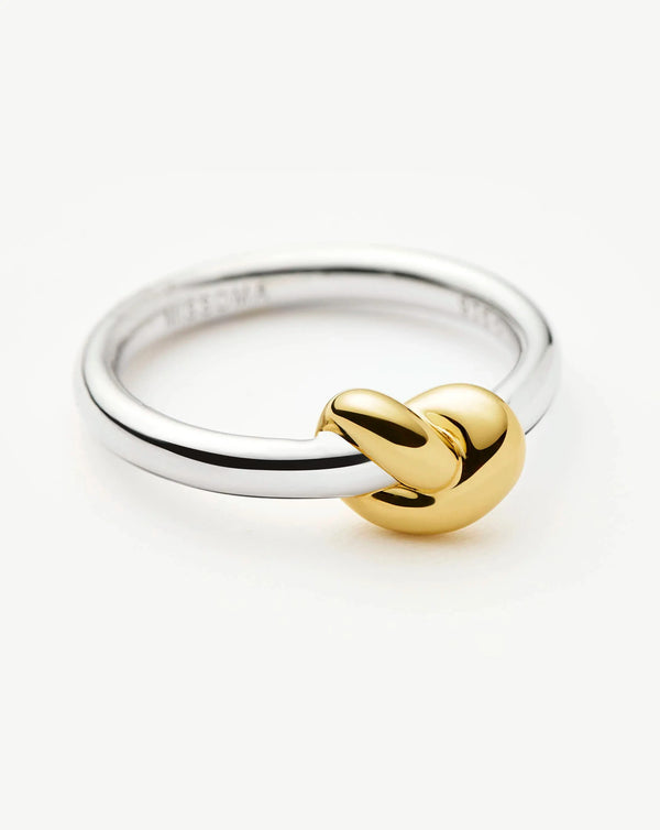 Missoma Lucy Williams Knot Stacking Ring UK