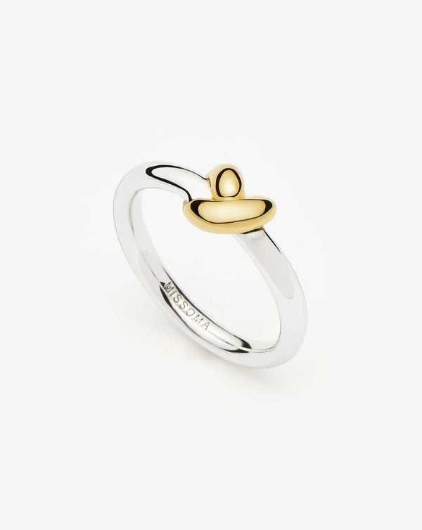 missoma Lucy Williams Knot Stacking Ring UK