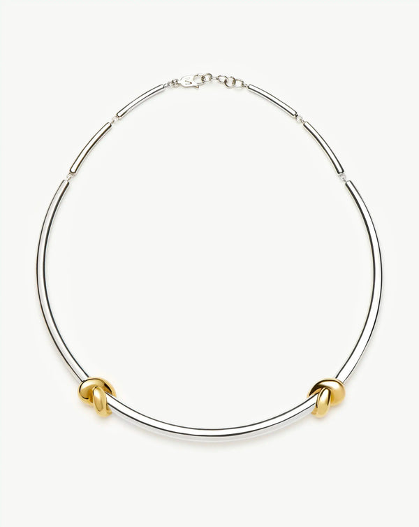 missoma Lucy Williams Knot Torque Necklace UK