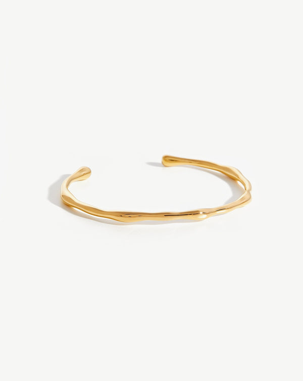 missoma Magma Cuff Bracelet | 18ct Gold Plated