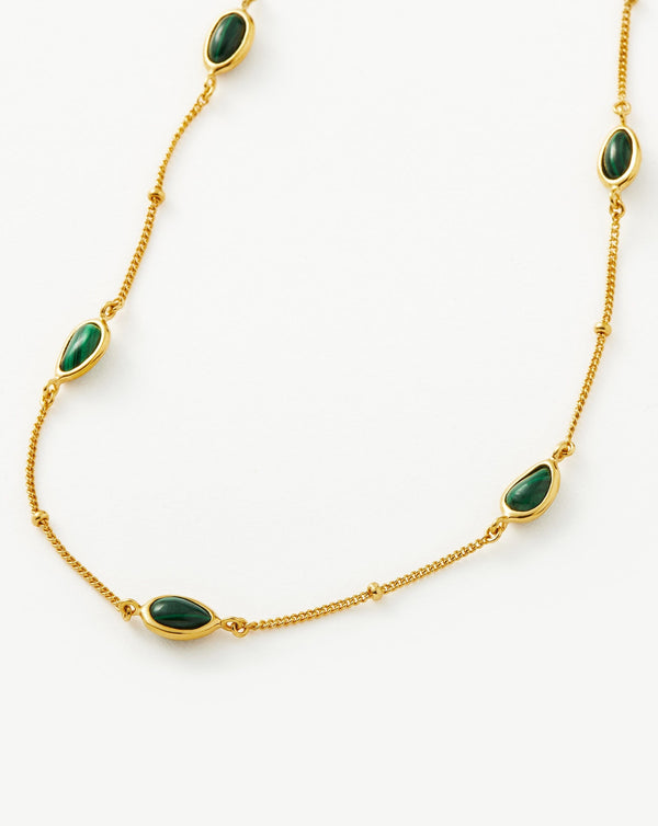 Missoma Magma Gemstone Charm Choker UK