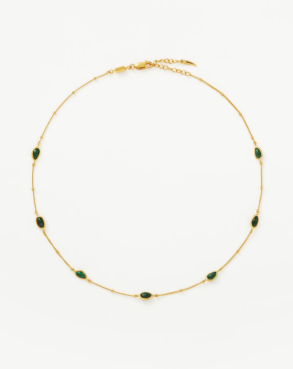 missoma Magma Gemstone Charm Choker UK