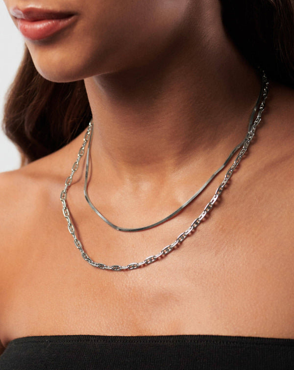 Missoma Mariner Chain Necklace | Silver