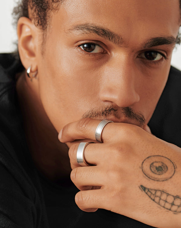 Missoma Mens Classic Ring | Sterling Silver