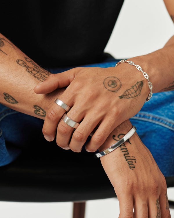 Missoma Mens Classic Ring | Sterling Silver