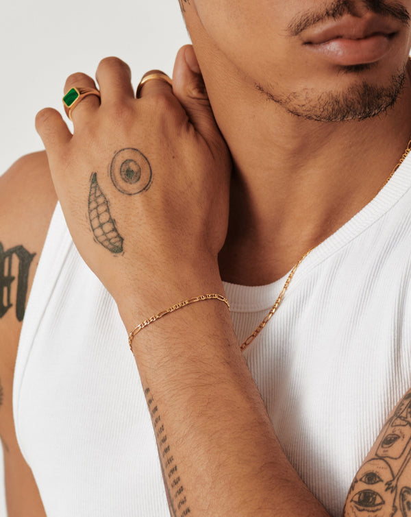 Missoma Mens Filia Gold Chain Bracelet UK