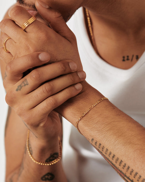 Missoma Mens Filia Gold Chain Bracelet UK