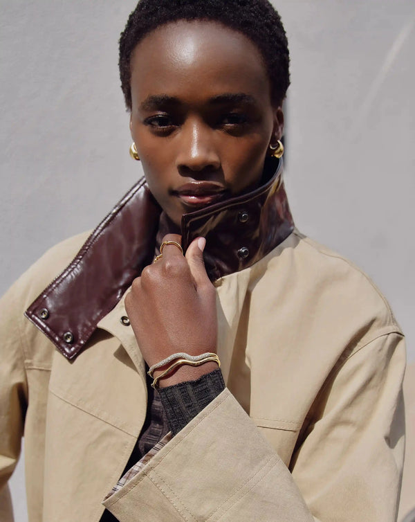 Missoma Molten Classic Hinged Bangle UK