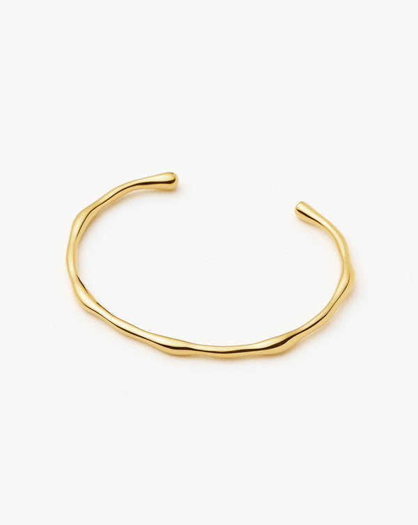 Missoma Molten Cuff Bracelet | 18ct Gold Plated