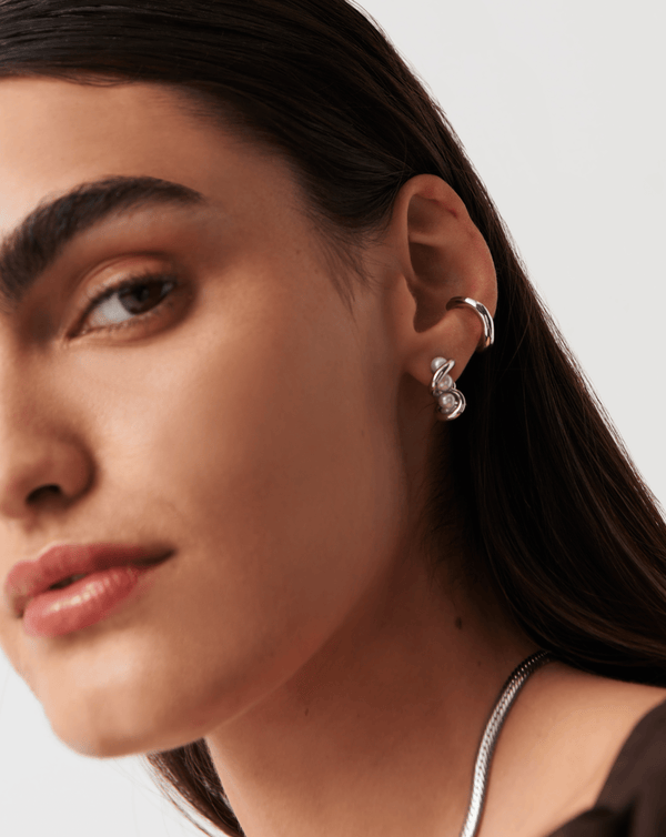 Missoma Molten Ear Cuff | Silver UK
