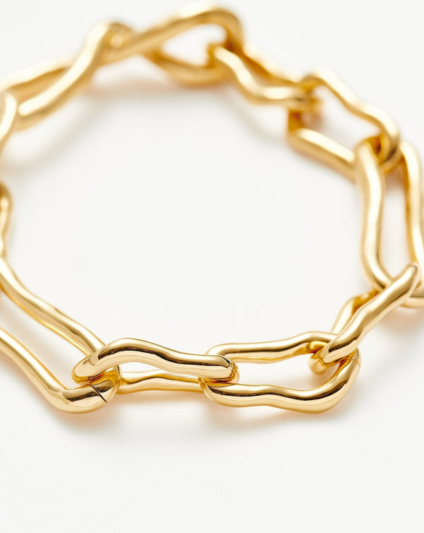 Missoma Molten Twisted Infinity Chain Bracelet