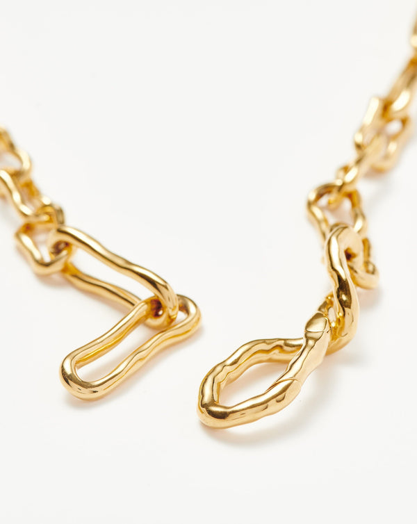 Missoma Molten Twisted Infinity Chain Necklace