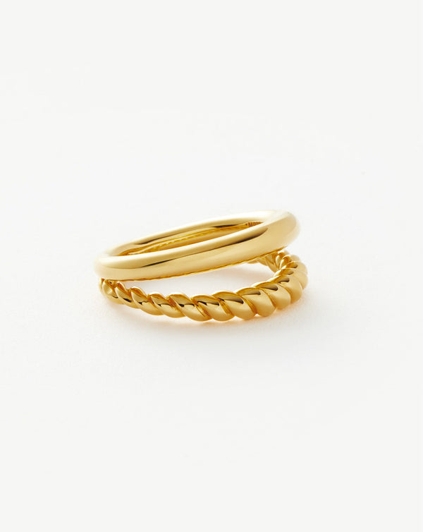 Missoma Radial Ring | 18ct Gold Vermeil