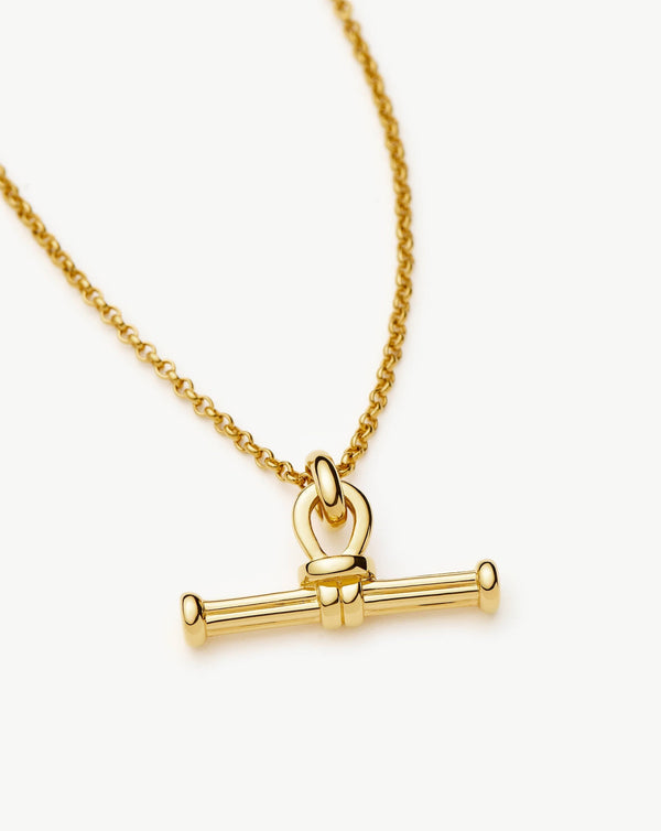 Missoma Ridge T-Bar Chain Necklace UK