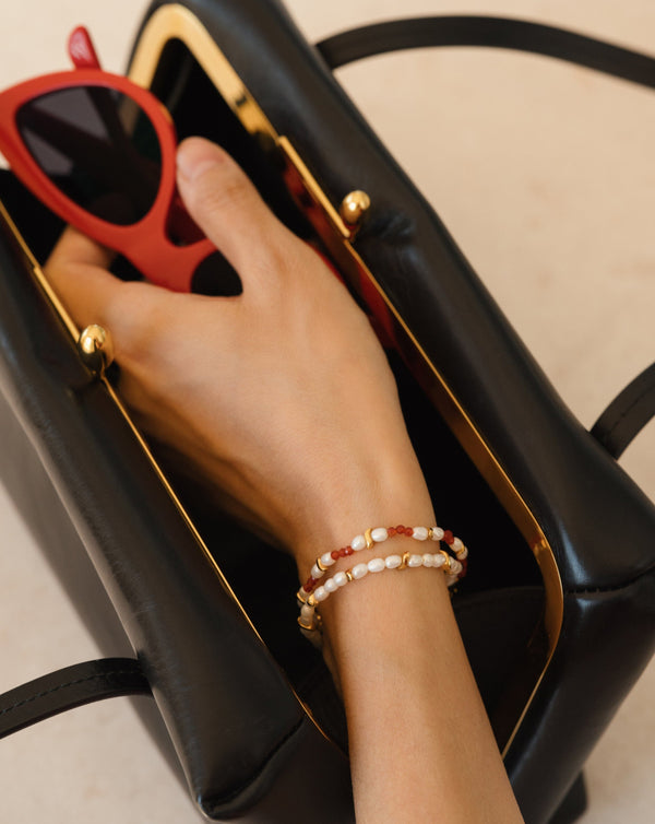 Missoma Savi Seed Pearl Bracelet | Pearl