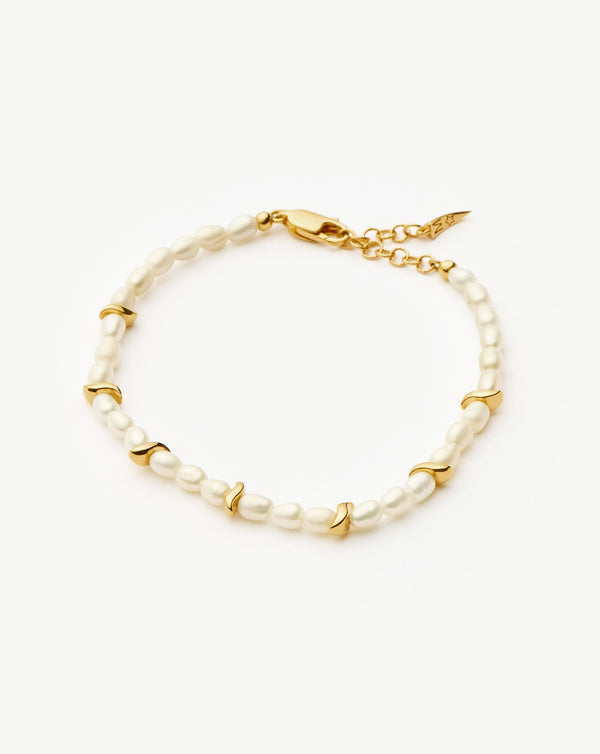 Missoma Savi Seed Pearl Bracelet | Pearl