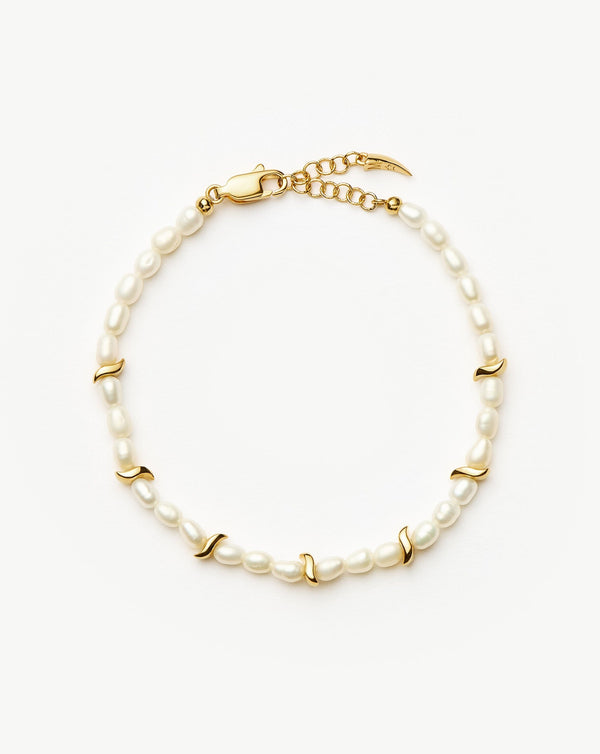 missoma Savi Seed Pearl Bracelet | Pearl