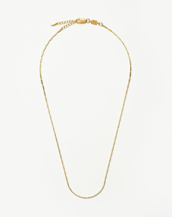 missoma Savi Textured Link Chain Necklace